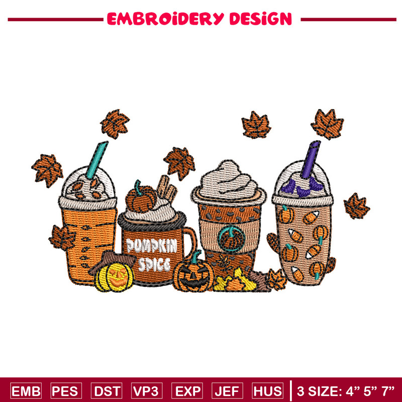 Halloween coffee embroidery design, Halloween embroidery, Embroidery file,Embroidery shirt, Emb design, Digital download.jpg