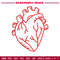 Heart real life embroidery design, Heart embroidery, Embroidery file, Embroidery shirt, Emb design, Digital download.jpg