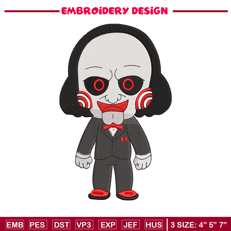 Horror man embroidery design, Horror embroidery, Embroidery file,Embroidery shirt, Emb design, Digital download.jpg