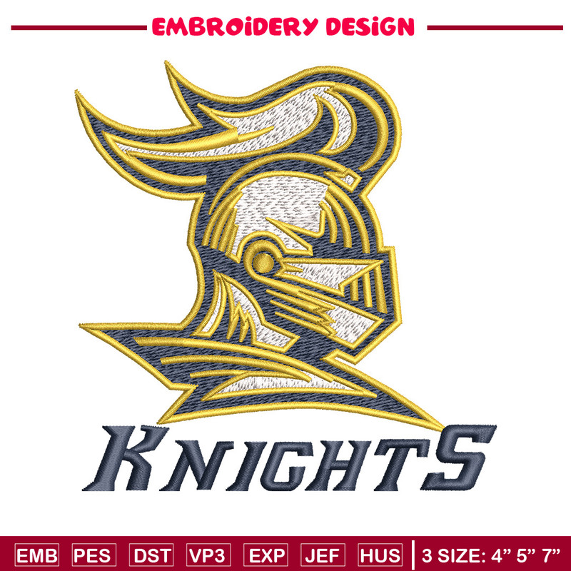 Knights logo embroidery design, Knights embroidery, Embroidery file,Embroidery shirt, Emb design, Digital download.jpg