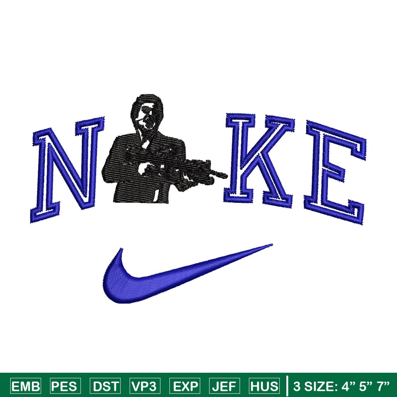 Gunman nike embroidery design, Nike embroidery, Embroidery file, Embroidery shirt, Emb design, Digital download.jpg