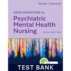 Test Bank for Psychiatric Mental Health Nursing 10th Edition Townsend Test Bank