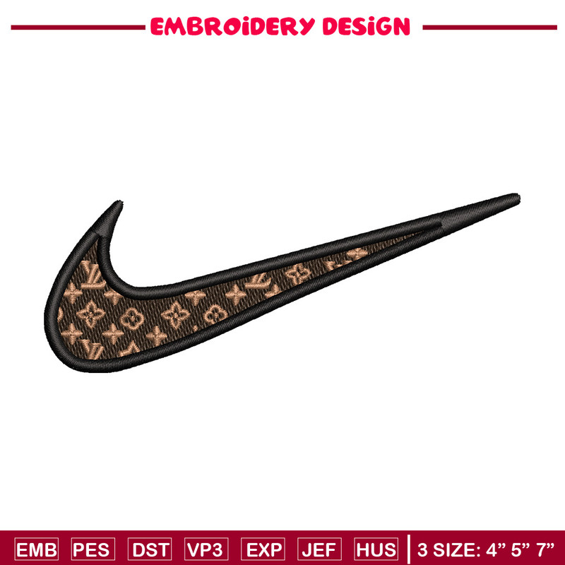 Nike lv logo embroidery design, Lv embroidery, Nike design, Embroidery shirt, Embroidery file, Digital download.jpg