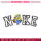 Nike minion embroidery design, Minion embroidery, Nike design, Embroidery shirt, Embroidery file, Digital download.jpg