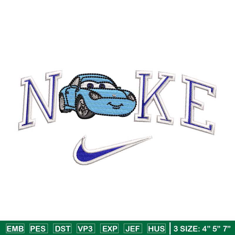 Nike blue mcqueen embroidery design, Mcqueen embroidery, Nike design, Embroidery shirt, Embroidery file,Digital download.jpg