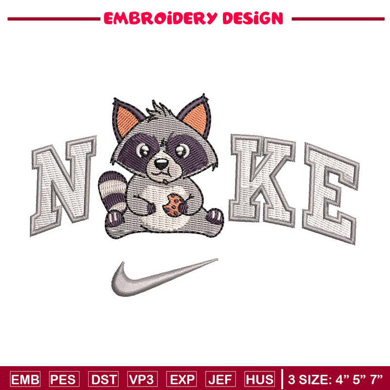 Nike squirrel embroidery design, Squirrel embroidery, Nike design, Embroidery shirt, Embroidery file, Digital download.jpg