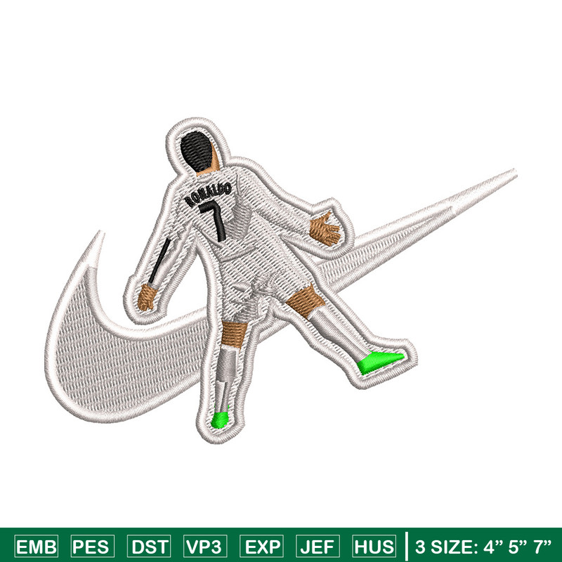 Nike ronaldo embroidery design, Ronaldo embroidery, Nike design, Embroidery shirt, Embroidery file, Digital download.jpg