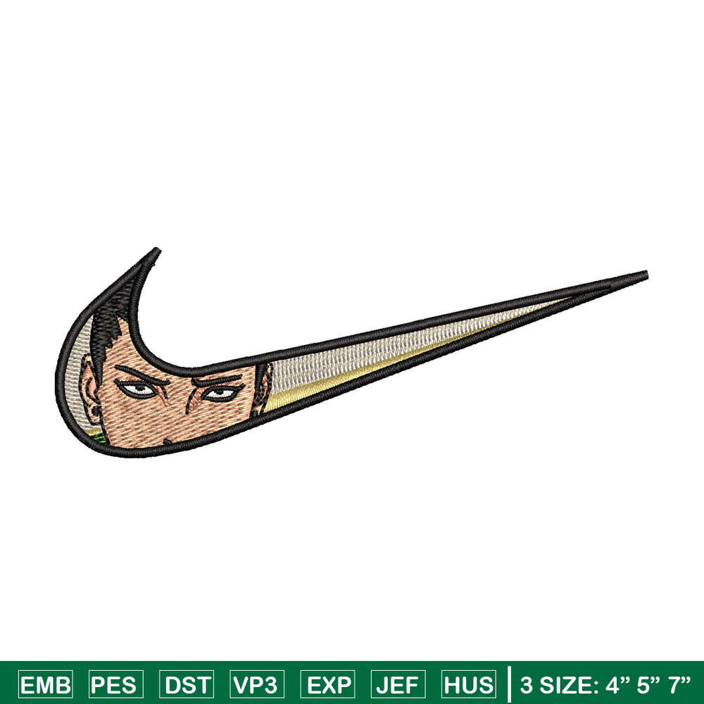 Nike shikamaru embroidery design, Naruto embroidery, Nike design, Embroidery shirt, Embroidery file, Digital download.jpg