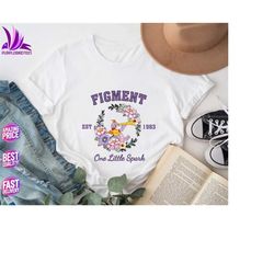 figment shirt, disney garden festival, epcot shirt, purple dragon shirt, one little spark shirt, figment imagination mas