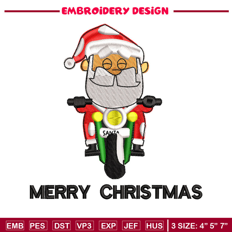 Satan mortobike embroidery design, Chrismas embroidery, Emb design, Embroidery shirt, Embroidery file, Digital download.jpg