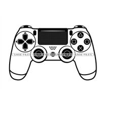 Game Controller 3 Svg, Game Controller Svg, Gamer Svg, Gaming Svg, Gaming Clipart, Files for Cricut, Cut Files For Silho
