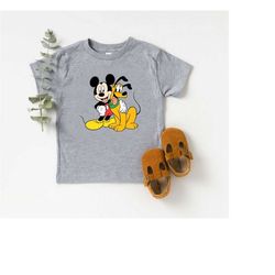 mickey and pluto t-shirt, disney mickey mouse shirt, pluto shirt, mickey and pluto friends shirt, gift shirt for friend,