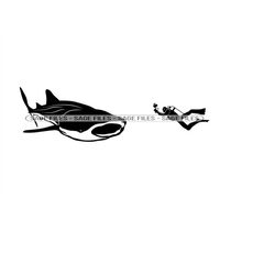 Whale Shark SVG, Whale Shark Clipart, Whale Shark Files for Cricut, Whale Shark Cut Files For Silhouette, Whale Shark Pn