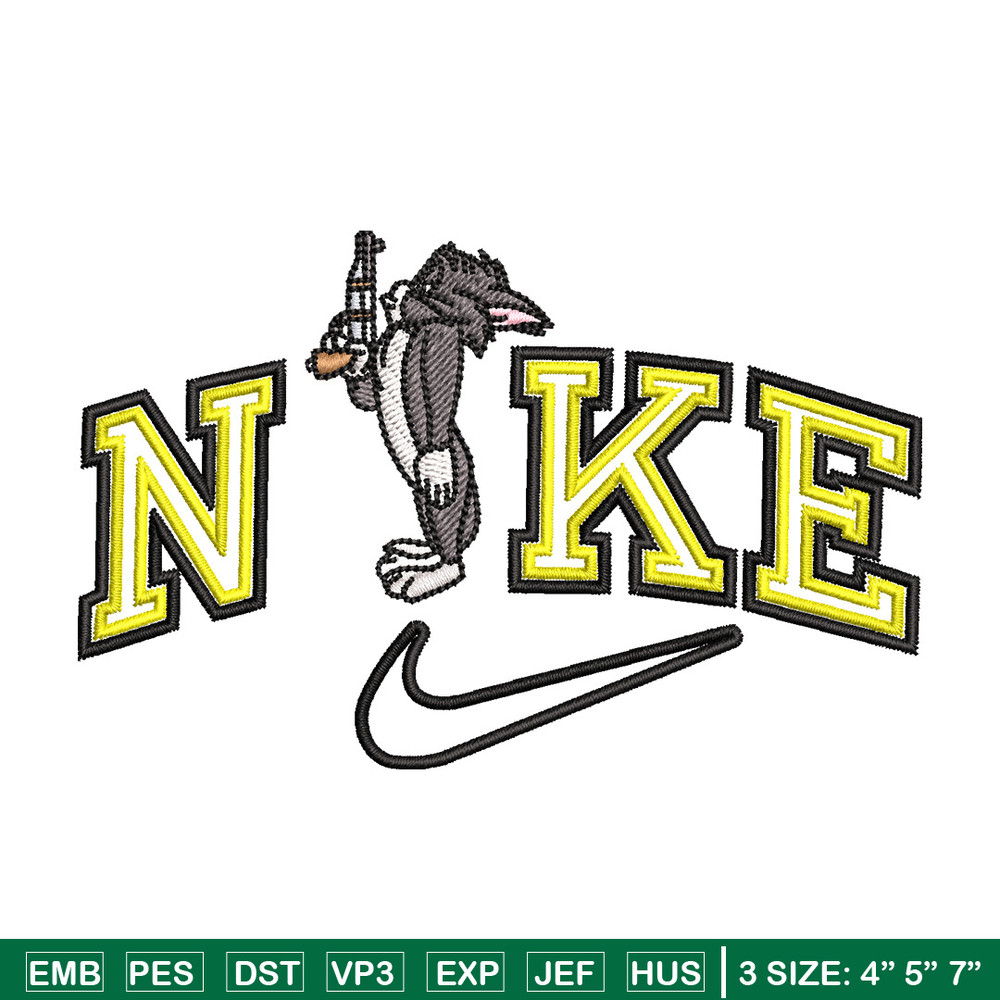 Nike tom gun embroidery design, Tom and jerry embroidery, Nike design,Embroidery file,Embroidery shirt,Digital download.jpg