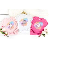 glitter unicorn shirt, unicorn birthday t-shirt. unicorn girl tee, girls birthday gift, birthday shirt girl, cute unicor