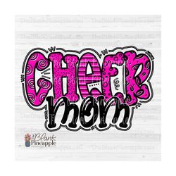 cheer design png, doodle cheer mom in hot pink png, cheer mom sublimation design, cheer mom shirt design png, 300dpi
