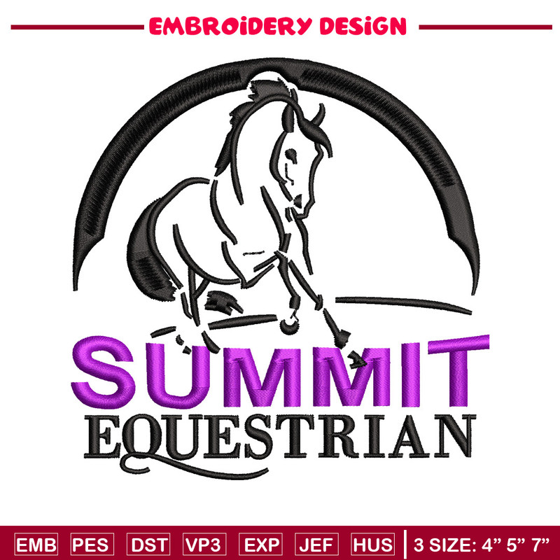 Summit logo embroidery design, Logo embroidery, Emb design, Embroidery shirt, Embroidery file, Digital download.jpg
