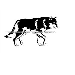 Wolf 6 Files, Wolf Svg, Wolf Mascot Svg, Wolf Head Svg, Wolf Cut Files,  Png, Dxf