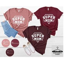 mom tee shirt - best mom ever tee - mimi gigi aunt super mom tshirt - gift for mother - mommy tee shirt - handmade cotto