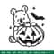 Pooh pumpkin embroidery design, Halloween embroidery, Embroidery file, Embroidery shirt, Emb design, Digital download.jpg