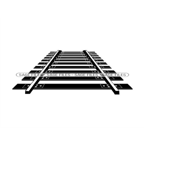 Rail Tracks Svg, Railway Track SVG, Railroad Svg, Train Svg, - Inspire ...