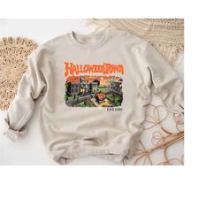 halloween sweatshirt, halloweentown 1998 shirt, disney halloween shirt halloween town fall t-shirt, fall pumpkin sweatsh