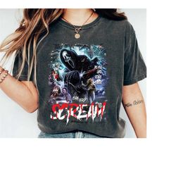 scream movie b illy loomis skeet ulrich comfort colors shirt, spooky vibes shirt, funny halloween shirt, horror scream s