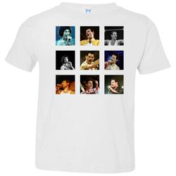 agr freddie mercury collage toddler jersey t-shirt