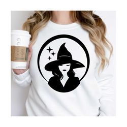 Witch SVG / Halloween SVG / Gothic SVG / Cricut Cutting File / pdf / png / digital download