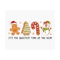 it's the sweetest time of the year svg, gingerbread xmas svg, mouse gingerbread svg, christmas gingerbread svg, gingerbr
