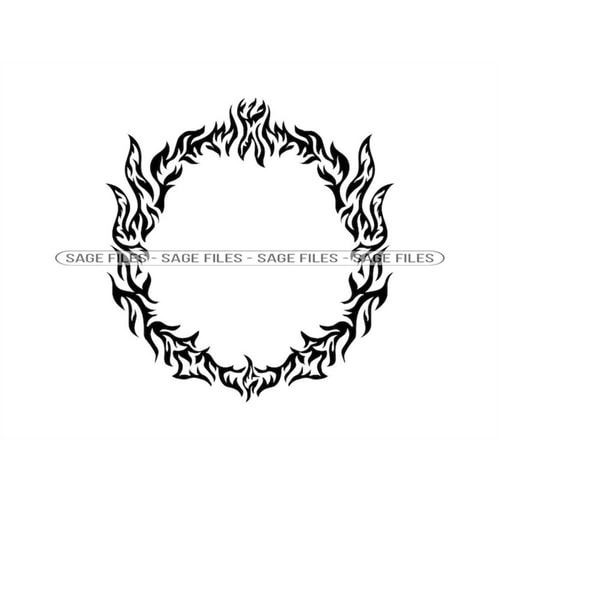Fire Ring SVG, Flaming Circle Svg, Flaming Ring Svg, Fire Ri | Inspire ...