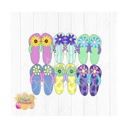 flip flops png 300dpi clipart sublimation download design
