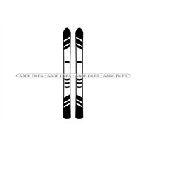 skis svg, skiing svg, skis clipart, skis files for cricut, skis cut files for silhouette, skis png, skis dxf