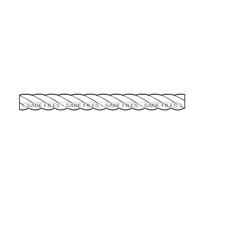 Nan Rope Rope Outline SVG, Rope Svg, Nautical Svg, Rope Clipart, Rope | Inspire ...