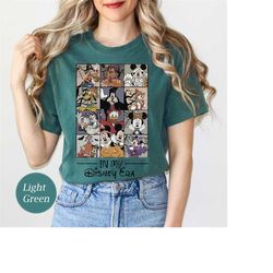 vintage in my disney era halloween comfort colors shirt, mickey and friends party shirt, mickey and friends halloween sh