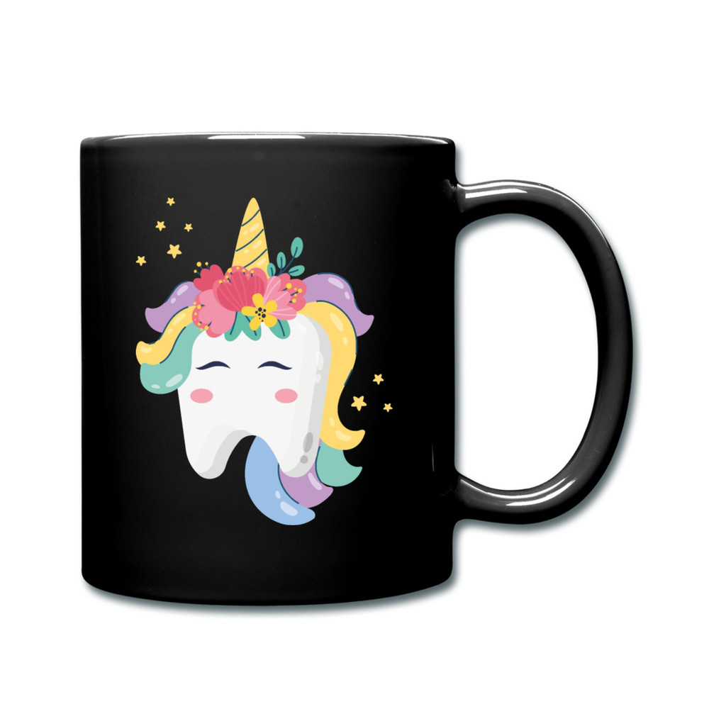 Coffee Mug Dentist Mug Gift For Her Teeth Mug Tooth Mug Dentist Gift Dental Hygienist Mug Cute Tooth Mug Funny Mug #d803 - 1.jpg
