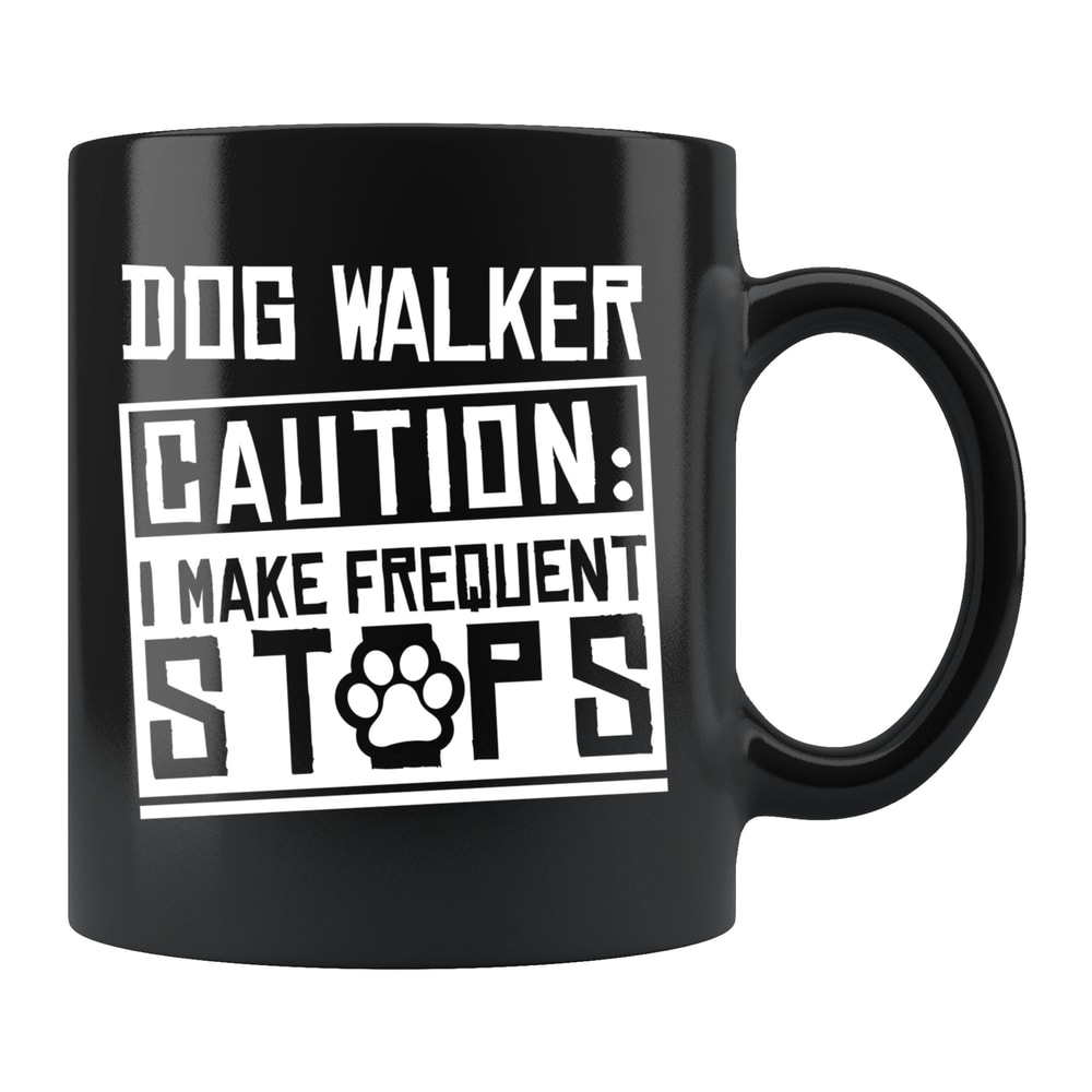 Dog Walker Mug Dog Walker Coffee Mug Dog Mug Dog Coffee Mug Dog Walker Gift Dog Walking Mug Pet Walker Coffee Mug #d188 - 1.jpg