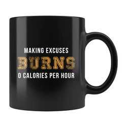 funny fitness mug, gym buddy gift