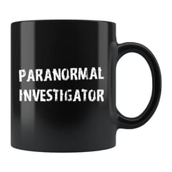 ghost hunter mug, ghost hunting mug