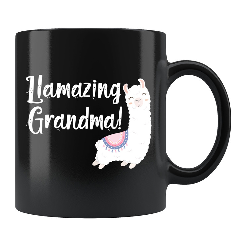 Grandma Gift Grandma Mug Nana Mug Grandmother Mug Grandmother Gift Nana Gift Llama Mug Llama Gift New Grandma Mug Grandma to Be #d245 - 1.jpg