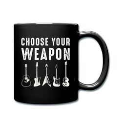 guitar mug, guitar gift