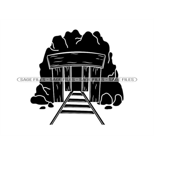 Gold Mine SVG, Mining Svg, Gold Mine Clipart, Gold Mine File - Inspire ...