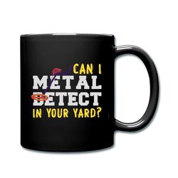 metal detector gift, metal detector mug