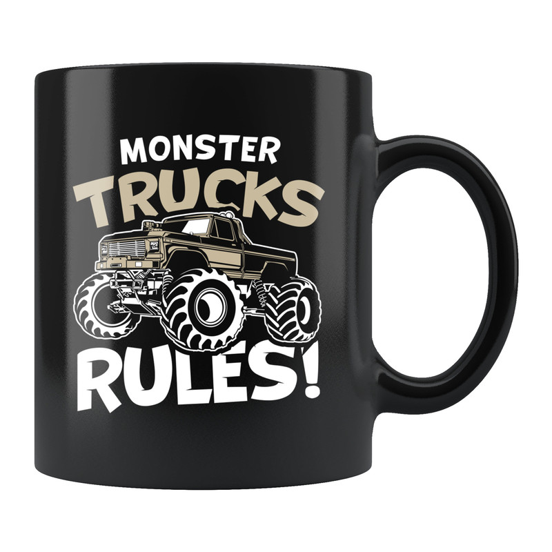 Monster Truck Mug Monster Truck Gift Monster Truck Fan Mug Monster Truck Fan Gift Monster Truck Driver Mug #d1283 - 1.jpg