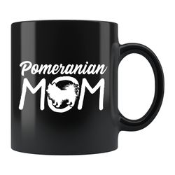 pomeranian mom mug, pomeranian mom gift
