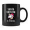 Santa Unicorn Is Coming Mug Funny Xmas Mug Xmas Coffee Mug Christmas Unicorn Mug Funny Christmas Mug Funny Christmas Gift #a550 - 1.jpg