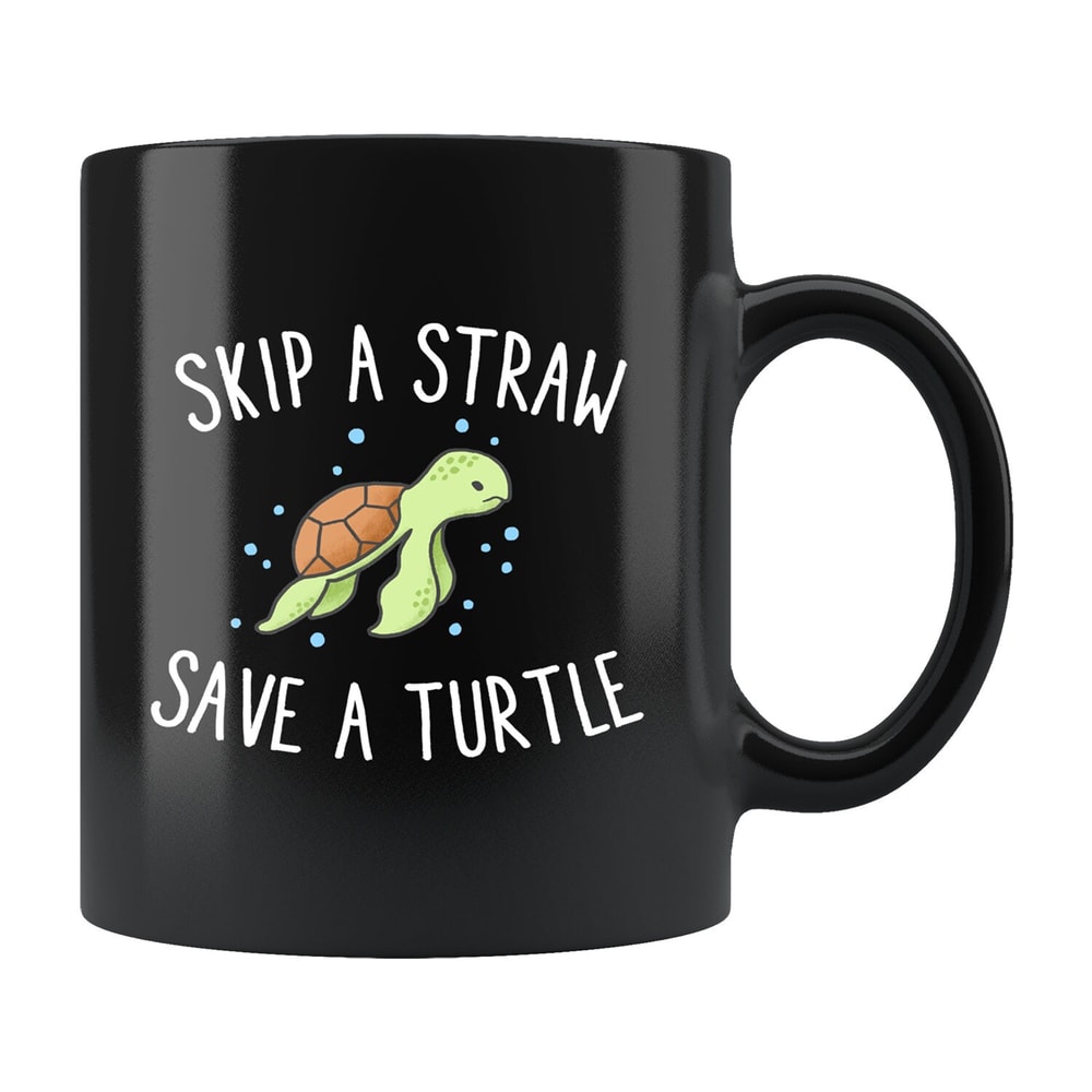 Save A Turtle Mug Turtle Gift Turtle Lover Gift Turtle Lover Mug Ocean Cleanup Ocean Gift Ocean Mug Ocean Lover Gift #b389 - 1.jpg