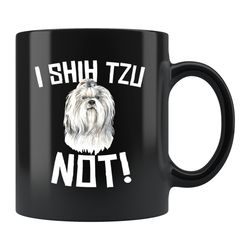 shih tzu coffee mug, shih tzu lover mug
