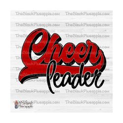 cheer design png, cheerleader swash in red, cheerleading sublimation design, cheerleader png 300dpi