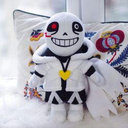 cross sans undertale au collectible doll | made to order